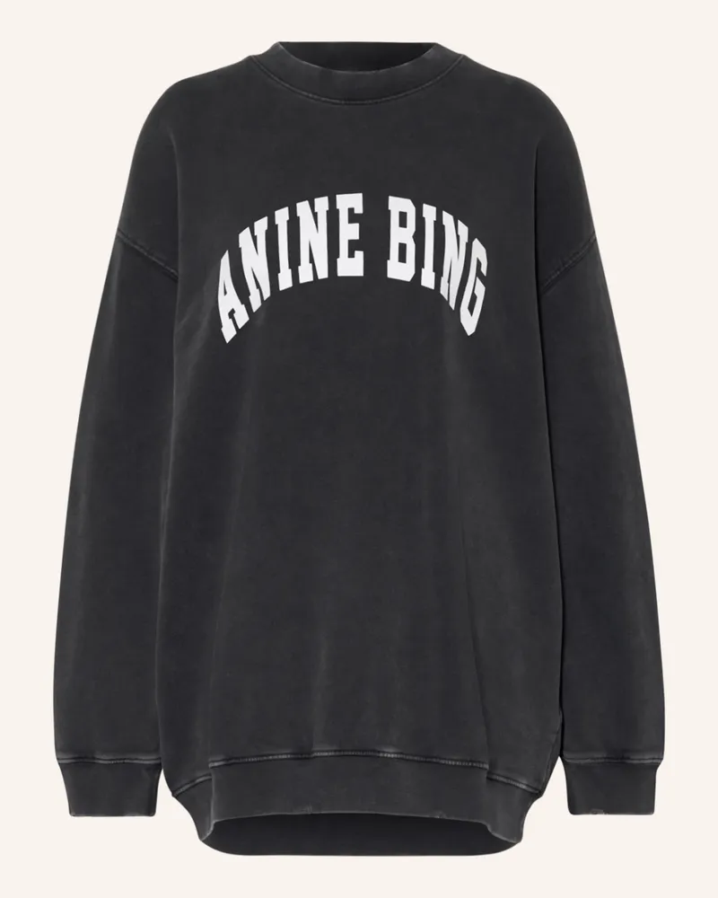 Anine Bing Sweatshirt TYLER Dunkelgrau