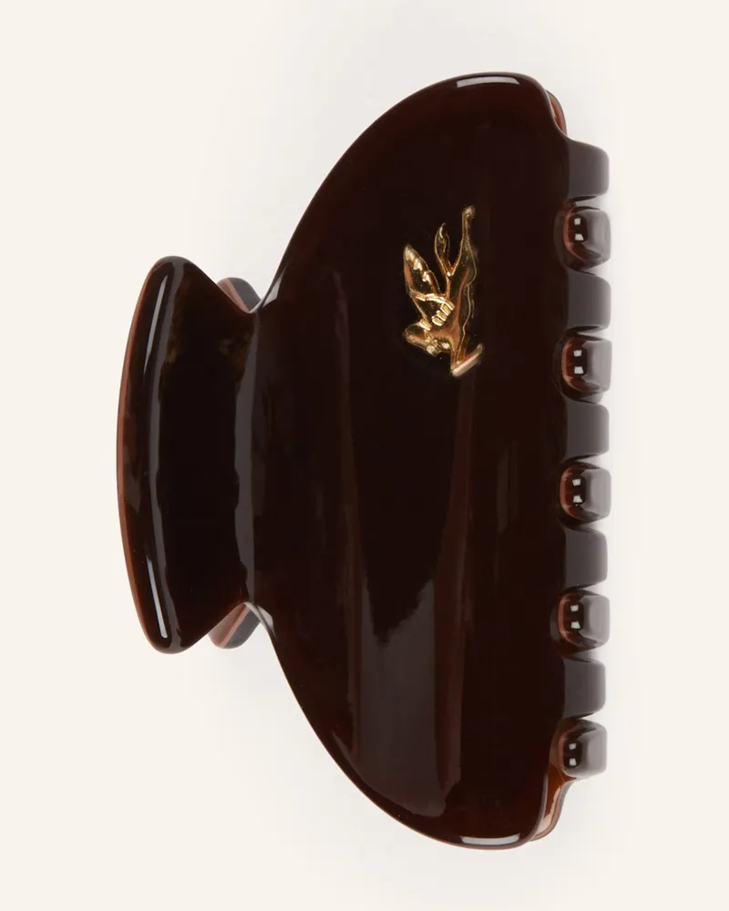Etro Haarspange Dunkelbraun