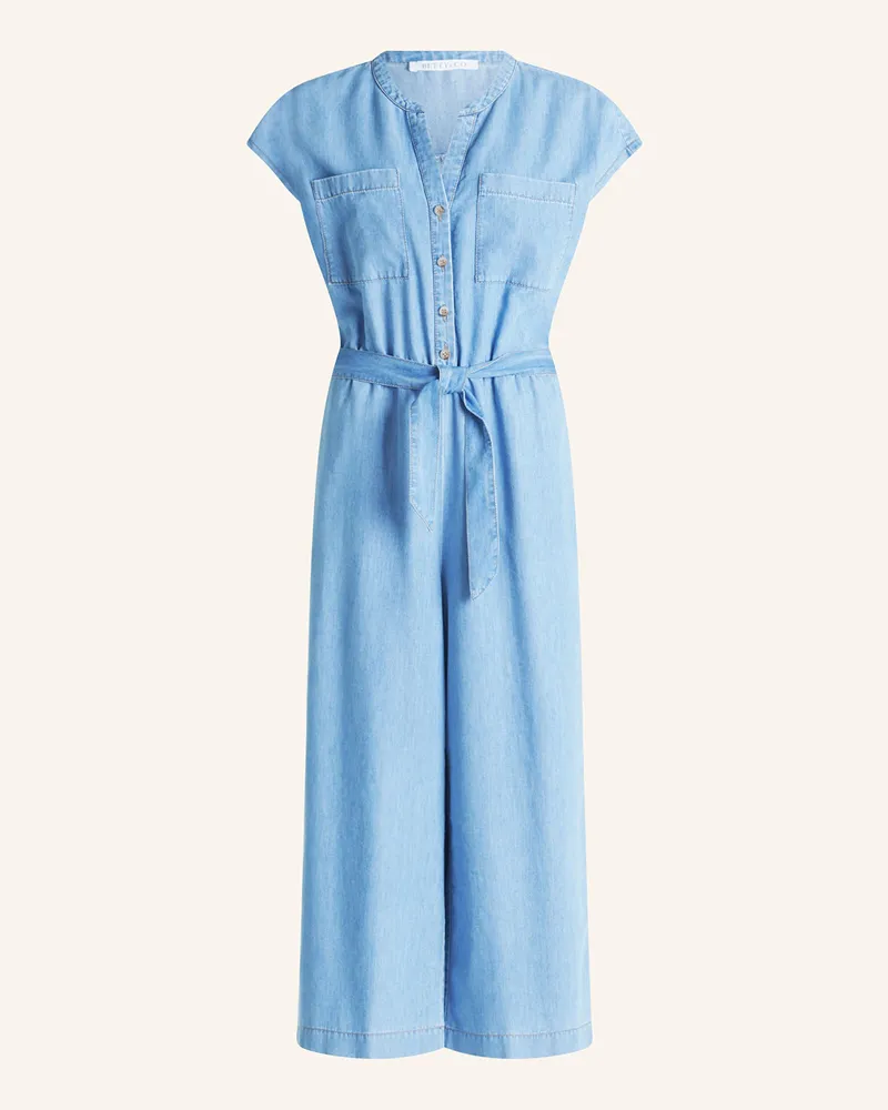 Betty Barclay Jumpsuit In Jeansoptik blau Hellblau