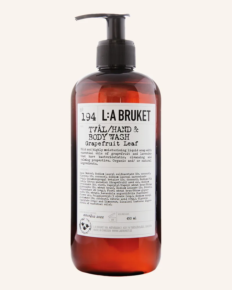 L:A Bruket Seife Volumen Grapefruit