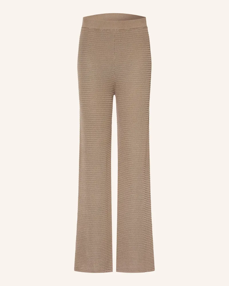 Juvia Strickhose Yamie gruen Taupe
