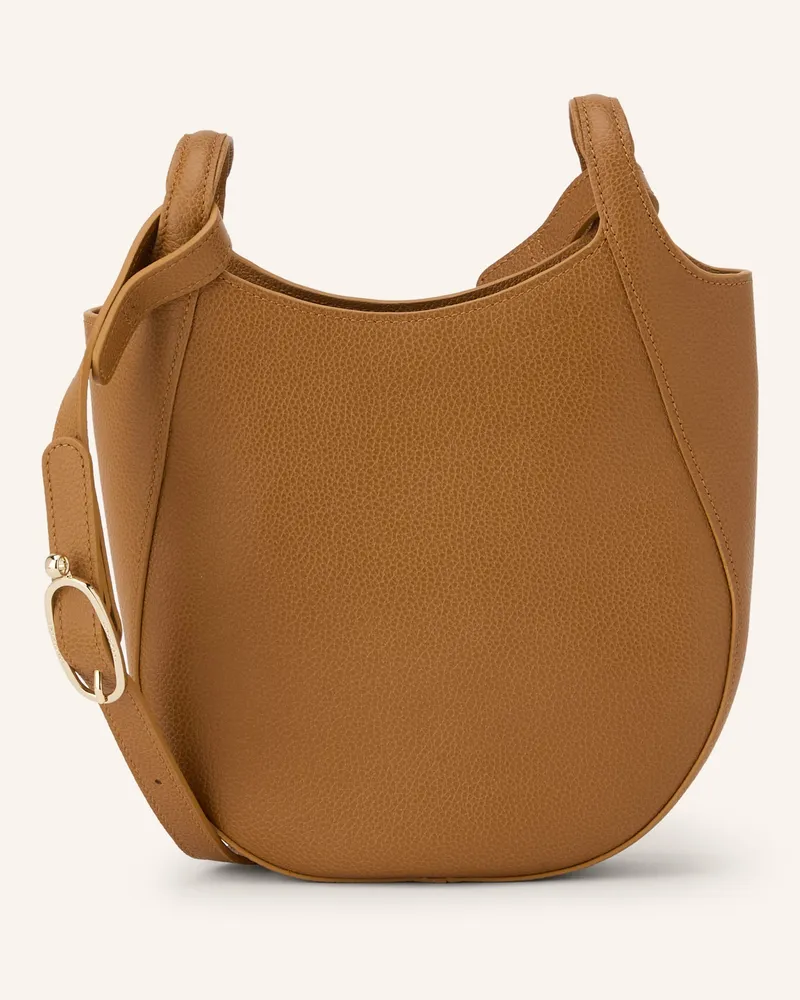 Longchamp Umhängetasche Le Foulonné Small braun Braun