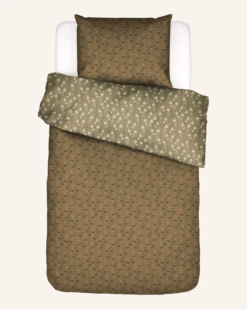 Essenza Bettwäsche Suri Zum Wenden braun Braun