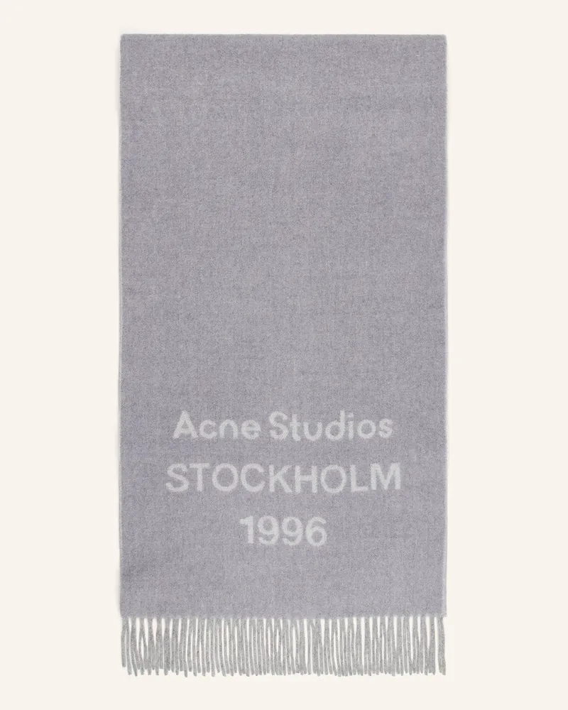 Acne Studios Schal grau Grau