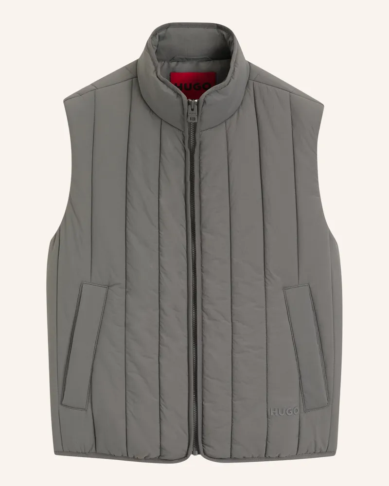 HUGO BOSS Casual Jacke BRENO2611 Regular Fit Dunkelgrau