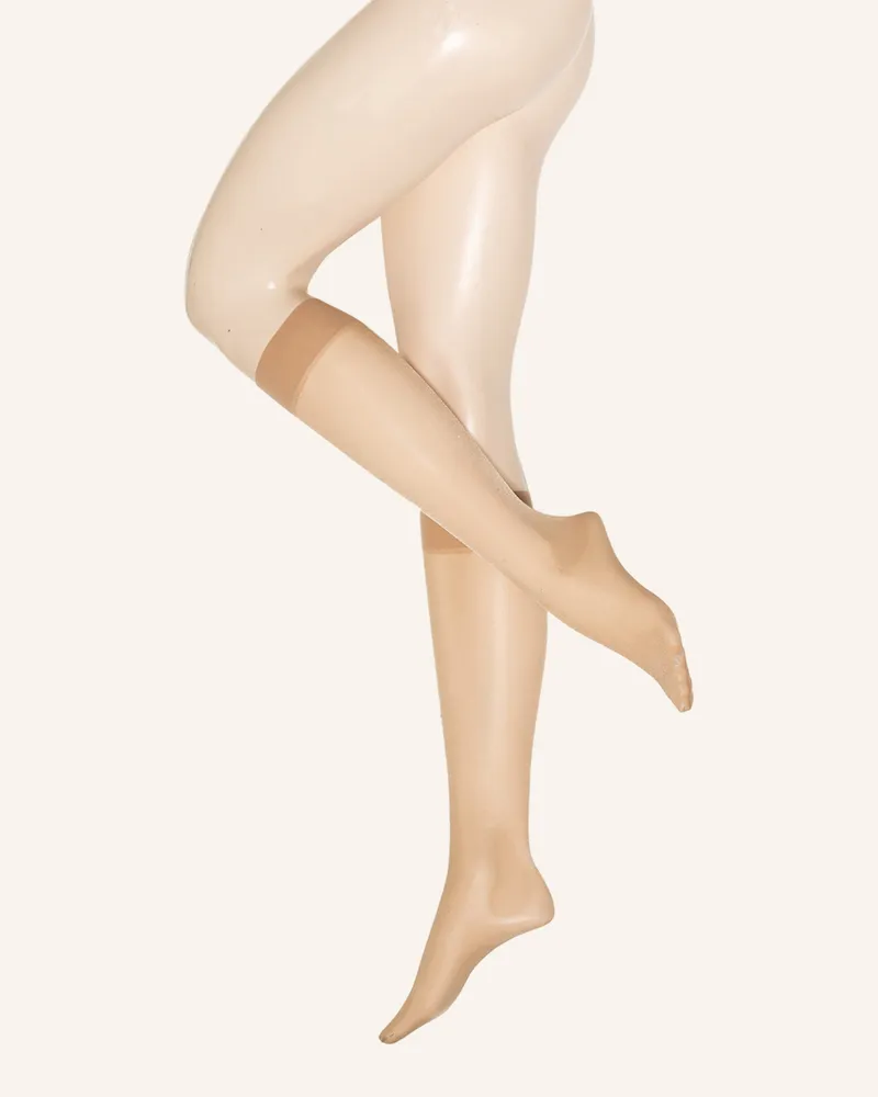 Wolford Fein-Kniestrümpfe Satin Touch braun 4273