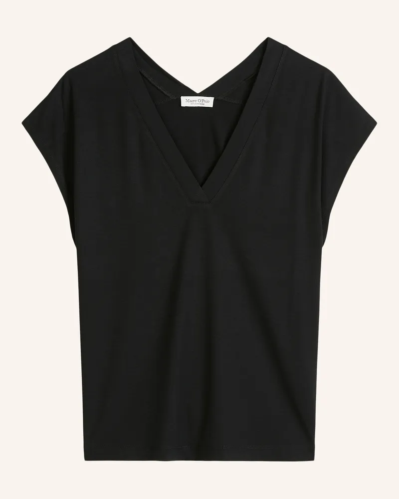 Marc O'Polo Bluse schwarz Schwarz