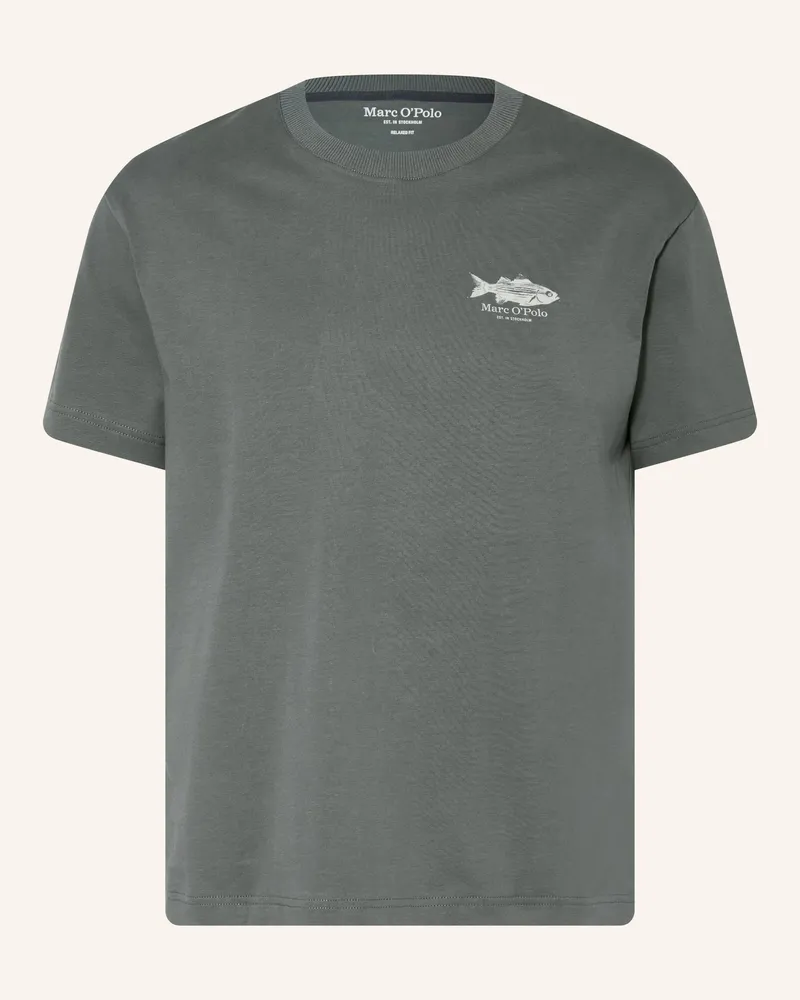 Marc O'Polo T-Shirt gruen Dunkelgrün