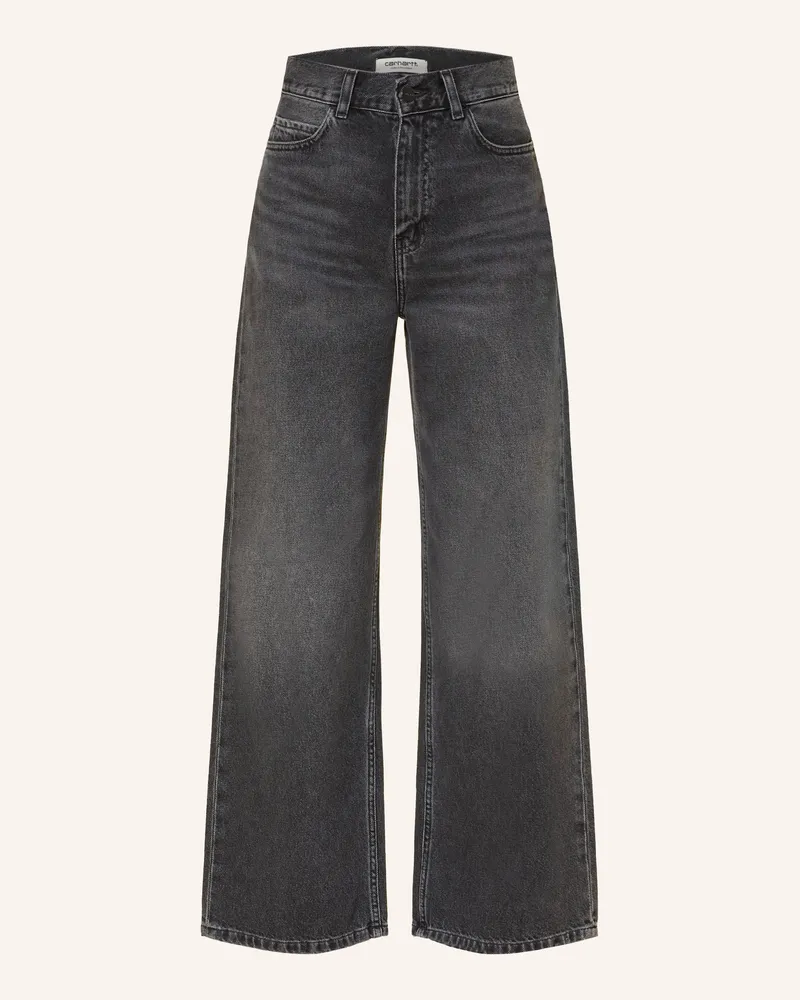 Carhartt WIP Flared Jeans Jane schwarz 894l