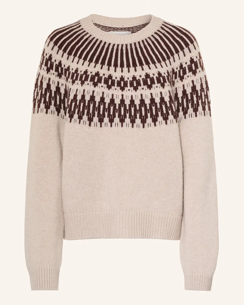 Juvia Pullover Lua beige Hellbraun
