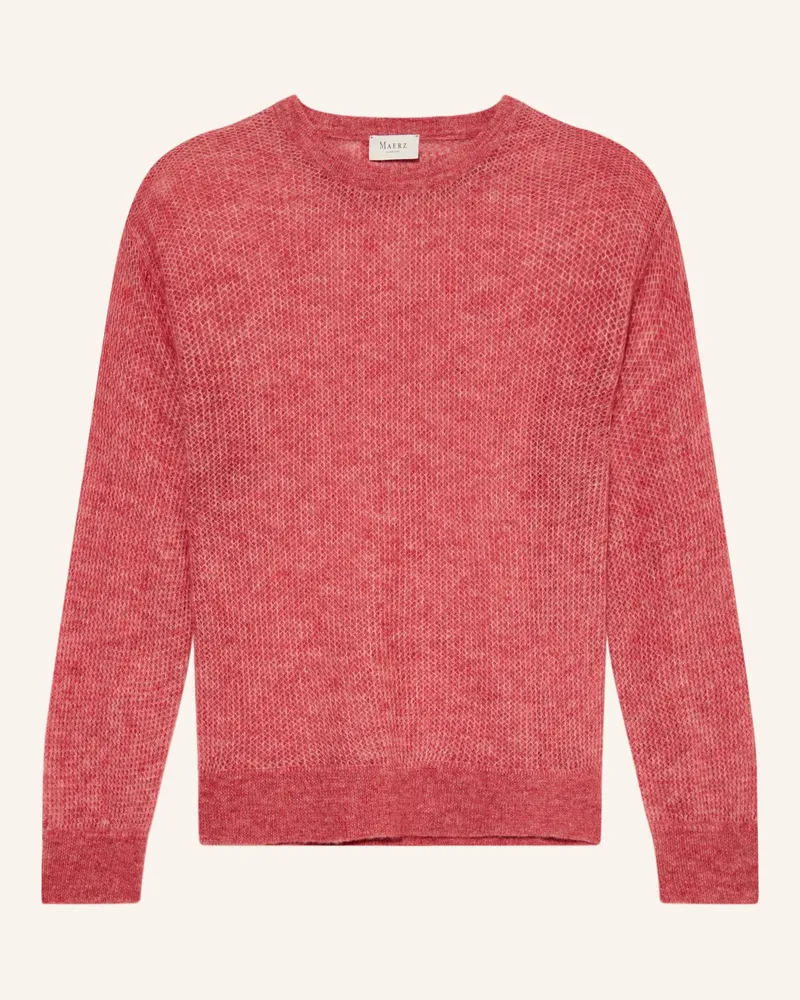 Maerz Pullover Mit Alpaka rosa Altrosa