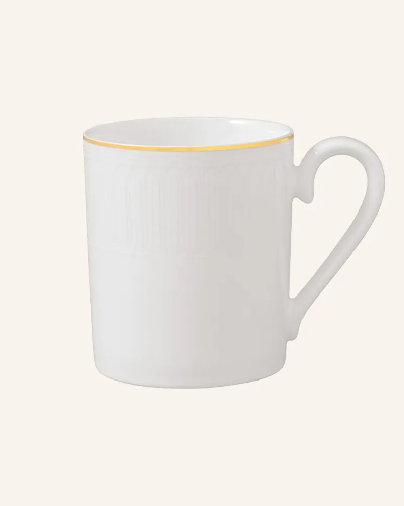 Villeroy & Boch Becher Mit Henkel Château Septfontaines weiss Weiss