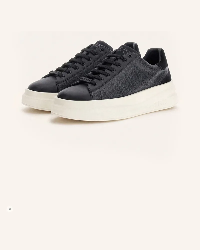 Guess Court Sneaker Elba schwarz Schwarz