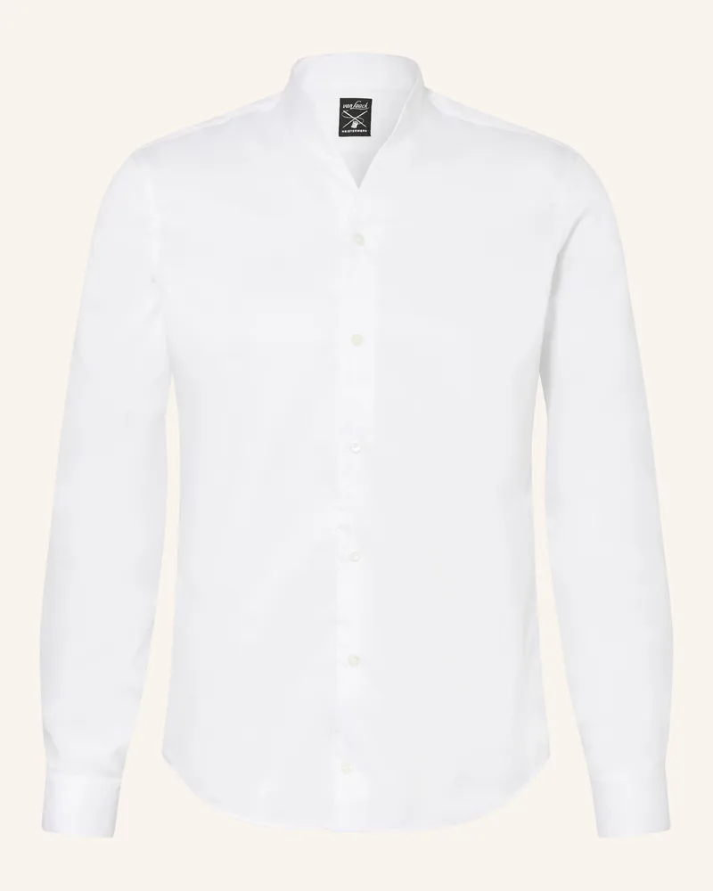 van Laack Hemd Vl-Rudo-N Slim Fit Mit Stehkragen weiss Weiss