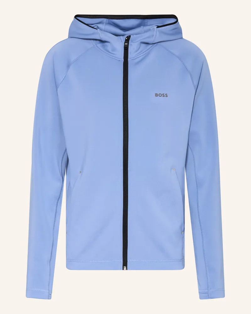 HUGO BOSS Trainingsjacke Sicon Active blau Hellblau