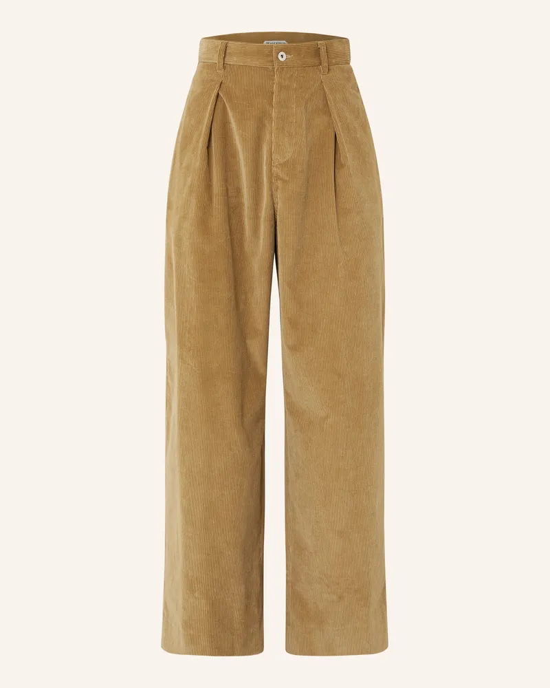 J.W.Anderson Cordhose Regular Fit braun Cognac