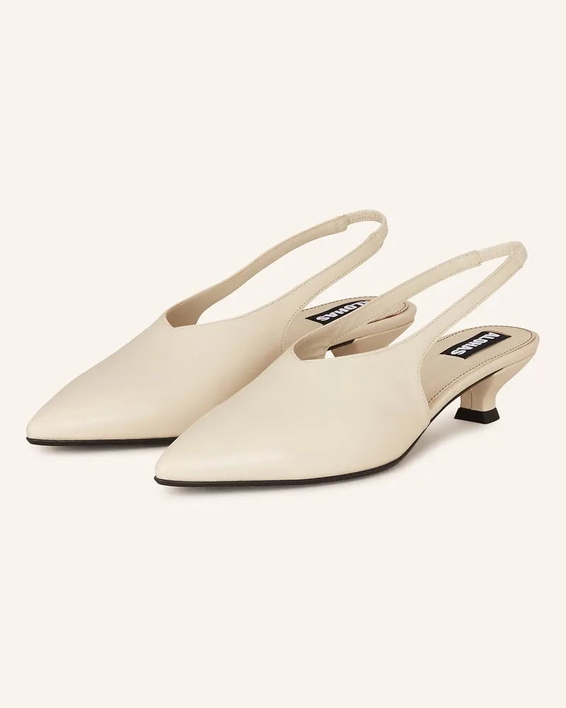 Alohas Slingpumps EROS Creme