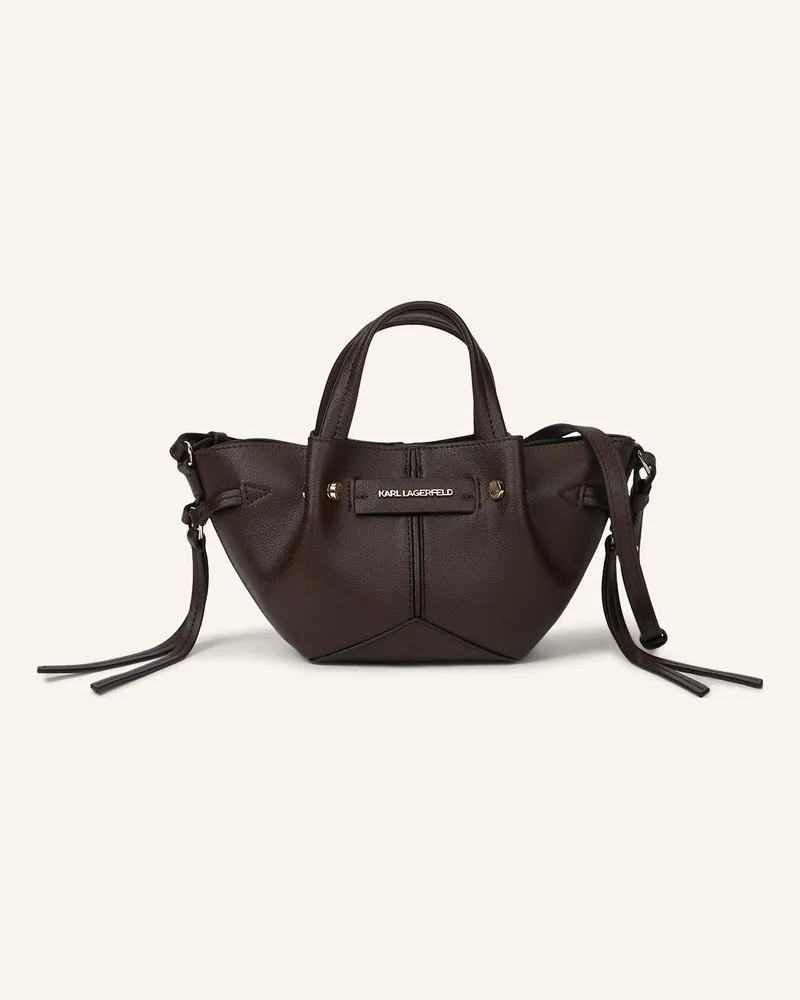 Karl Lagerfeld Handtasche braun Braun