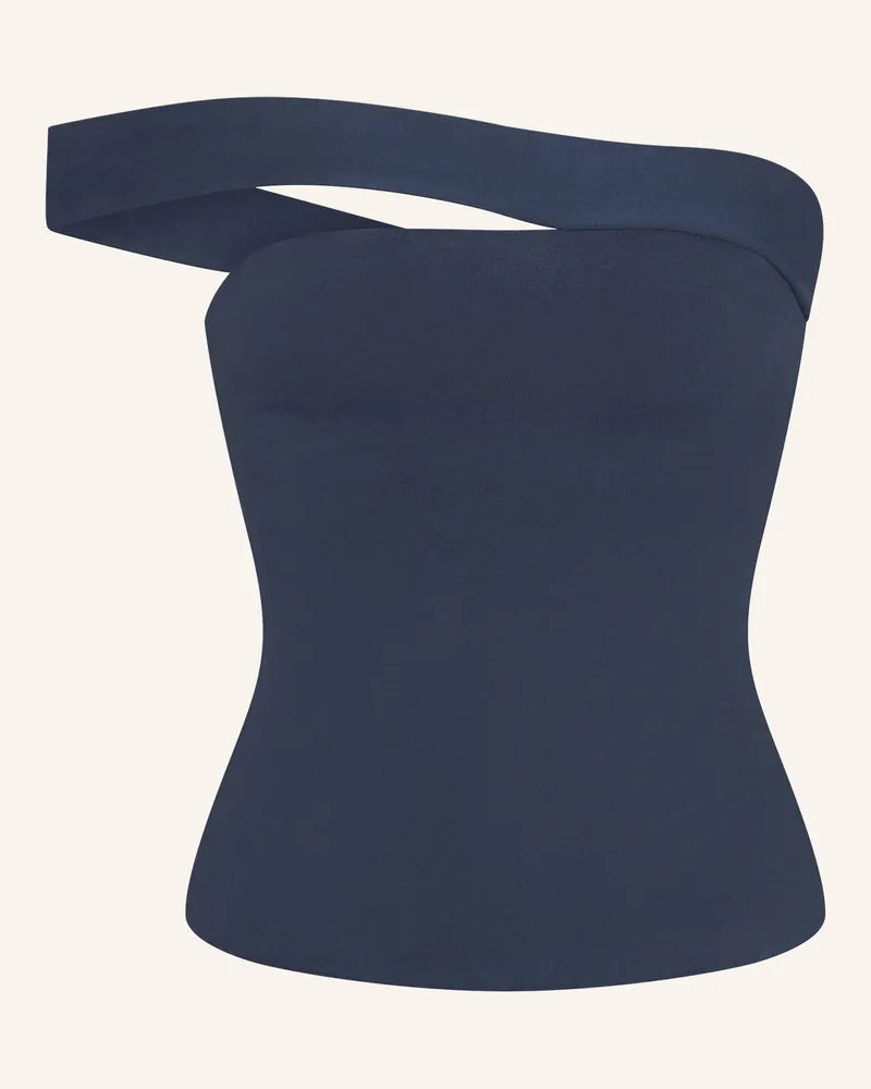 SKIMS Lounge-Top COTTON JERSEY Navy