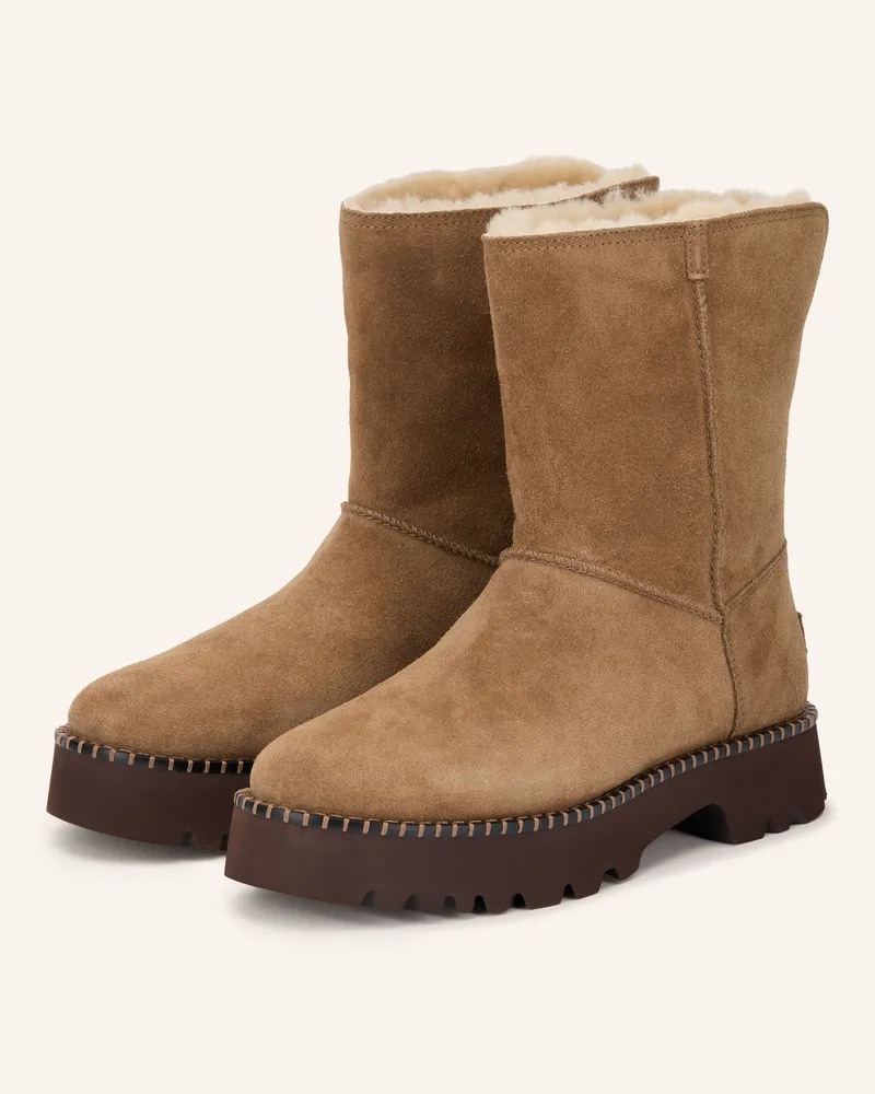 UGG Boots Uptowner Short braun Hellbraun