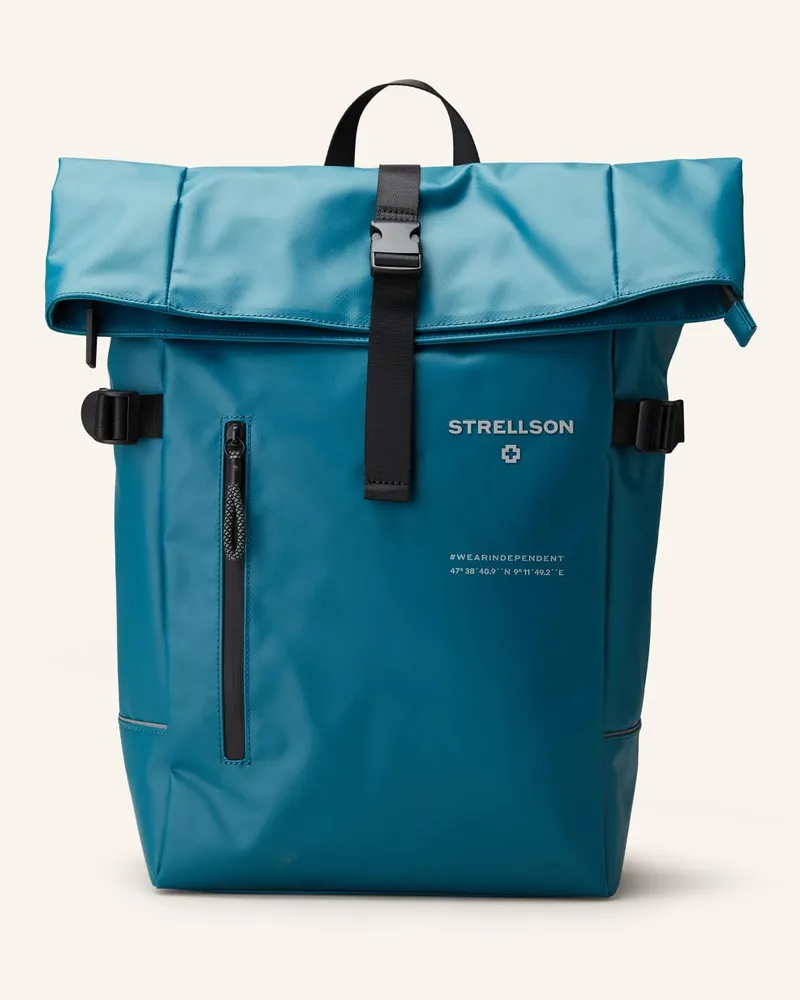 Strellson Rucksack STOCKWELL 2.0 EDDIE mit Laptop-Fach Blau