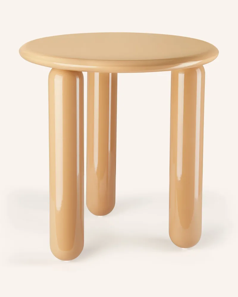 Kartell Beistelltisch Undique Mas beige Hellrot