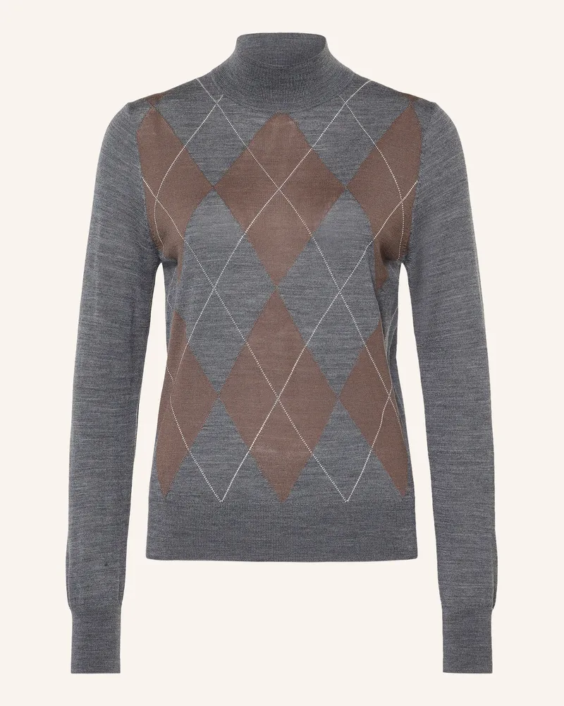 Reiss Pullover grau Dunkelgrau
