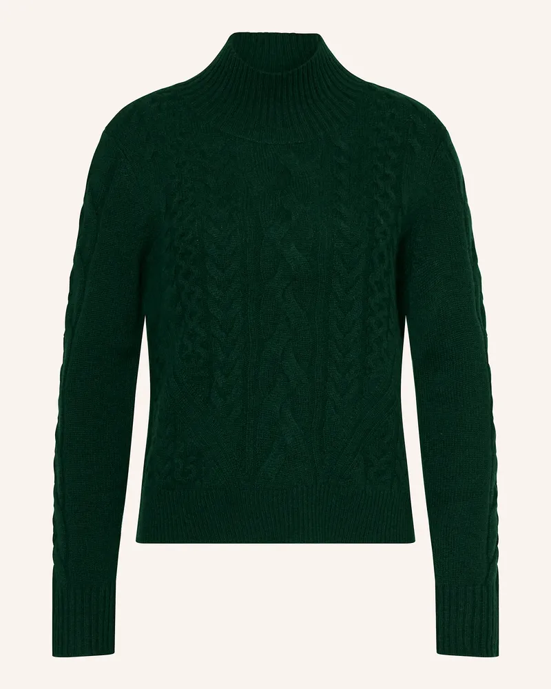 Darling Harbour Pullover mit Cashmere Dunkelgrün