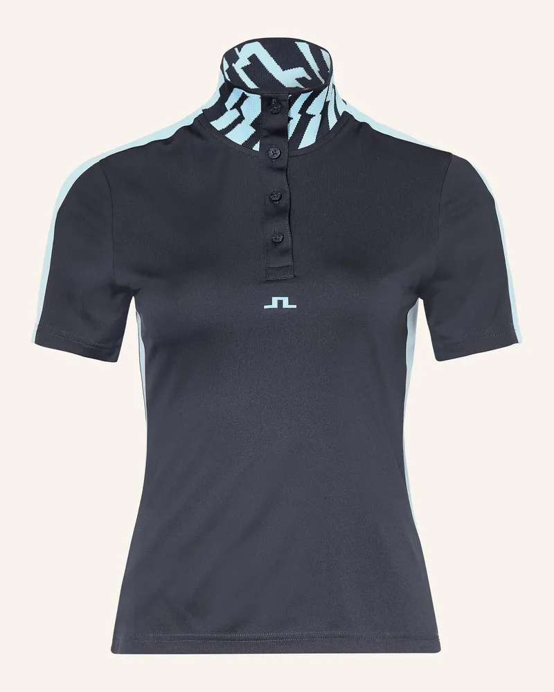 J.Lindeberg Funktions-Poloshirt Dunkelblau