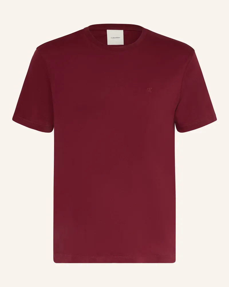 Calvin Klein T-Shirt Dunkelrot