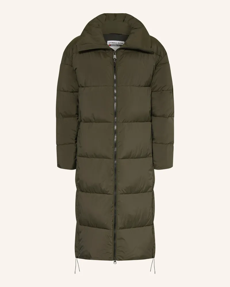 Strellson Steppmantel Khaki