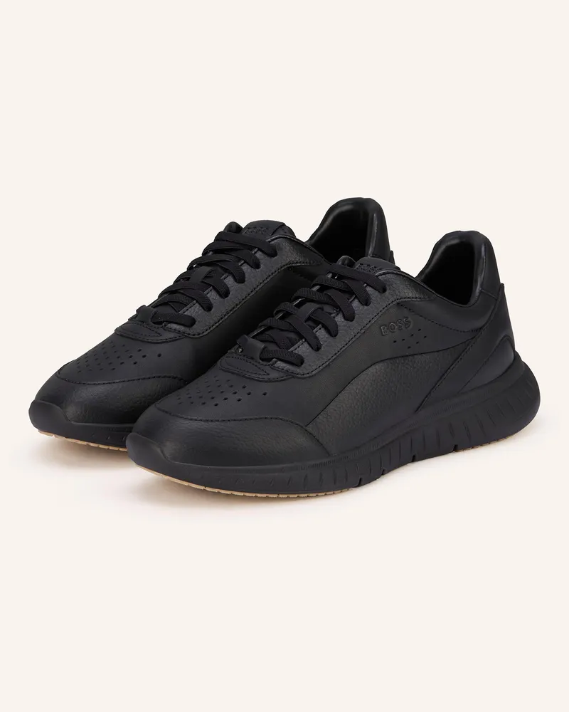 HUGO BOSS Sneaker Titanis schwarz Schwarz