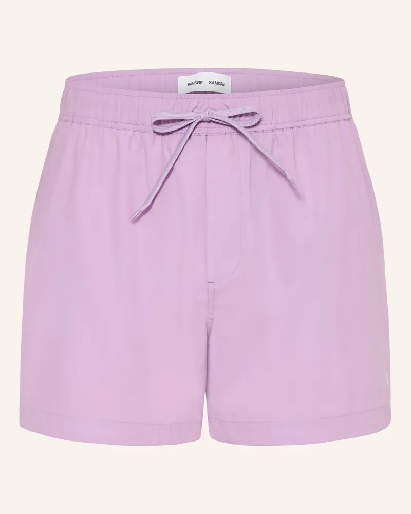Samsøe & Samsøe Badeshorts Moses lila Helllila