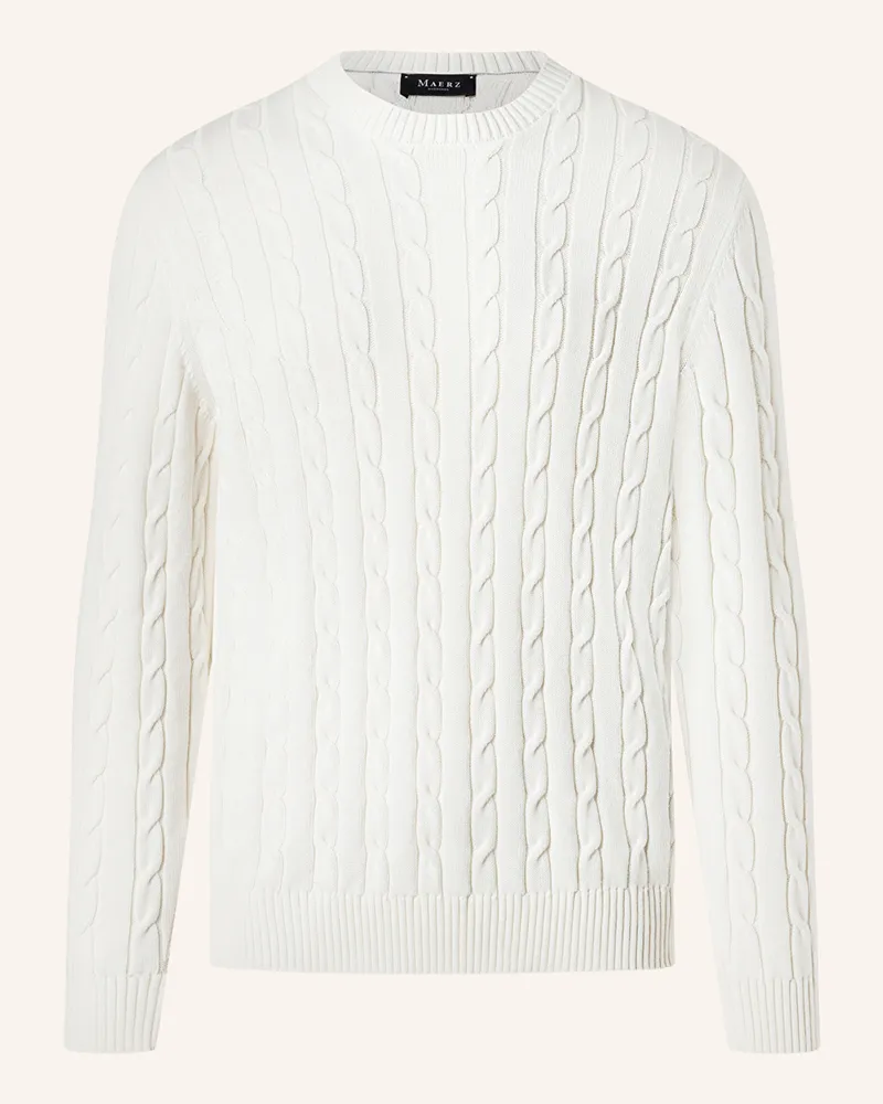 Maerz Pullover weiss Weiss