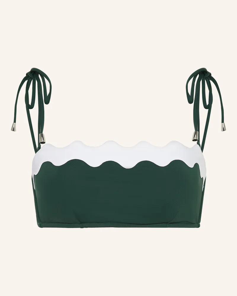 Seafolly Australia Bandeau-Bikini-Top GIA Dunkelgrün