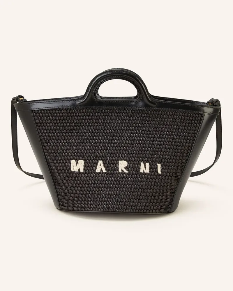 Marni Handtasche TROPICALIA SMALL Schwarz