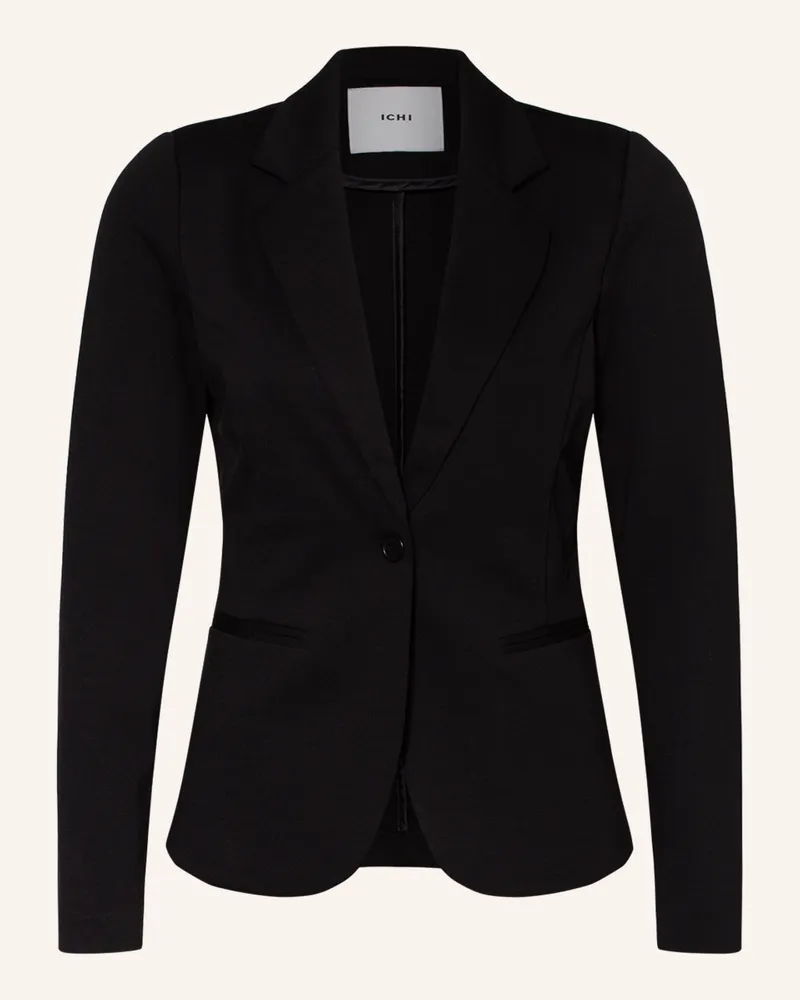 ICHI Jerseyblazer Ihkate schwarz Schwarz