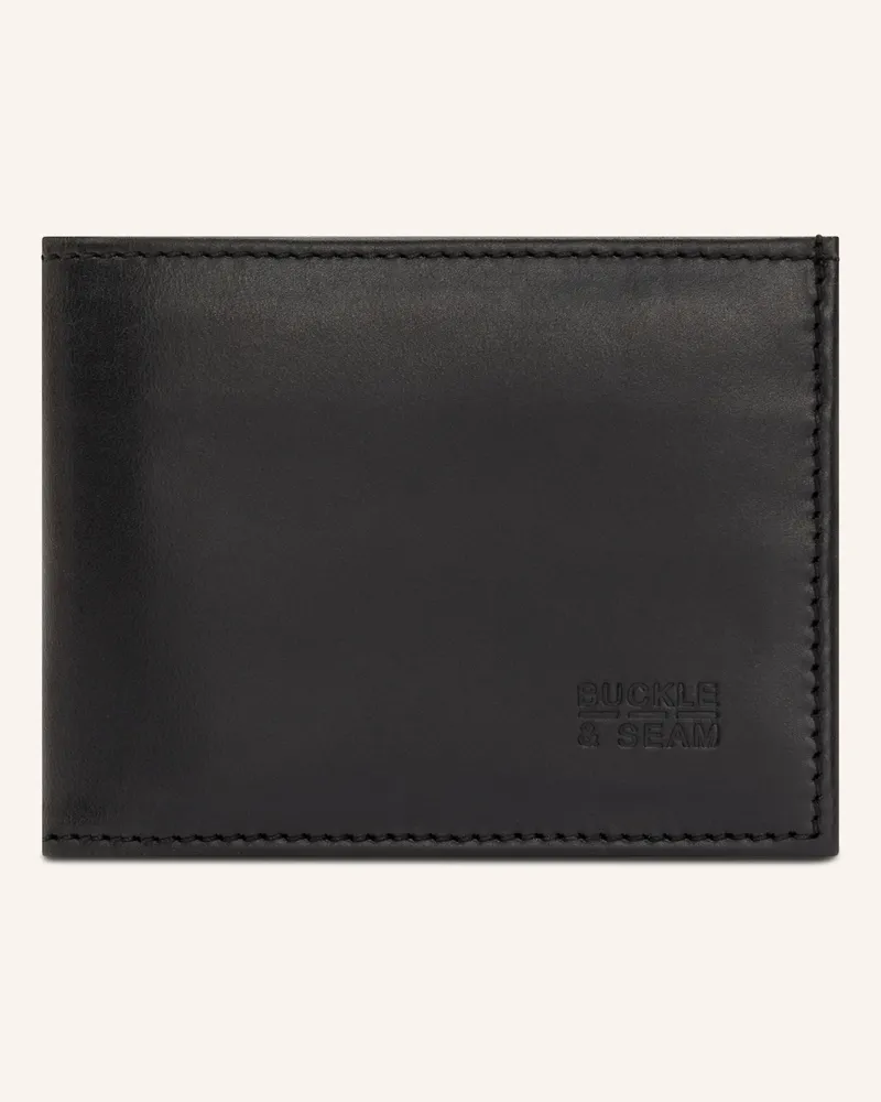 Buckle & Seam Geldbörse BILL Schwarz