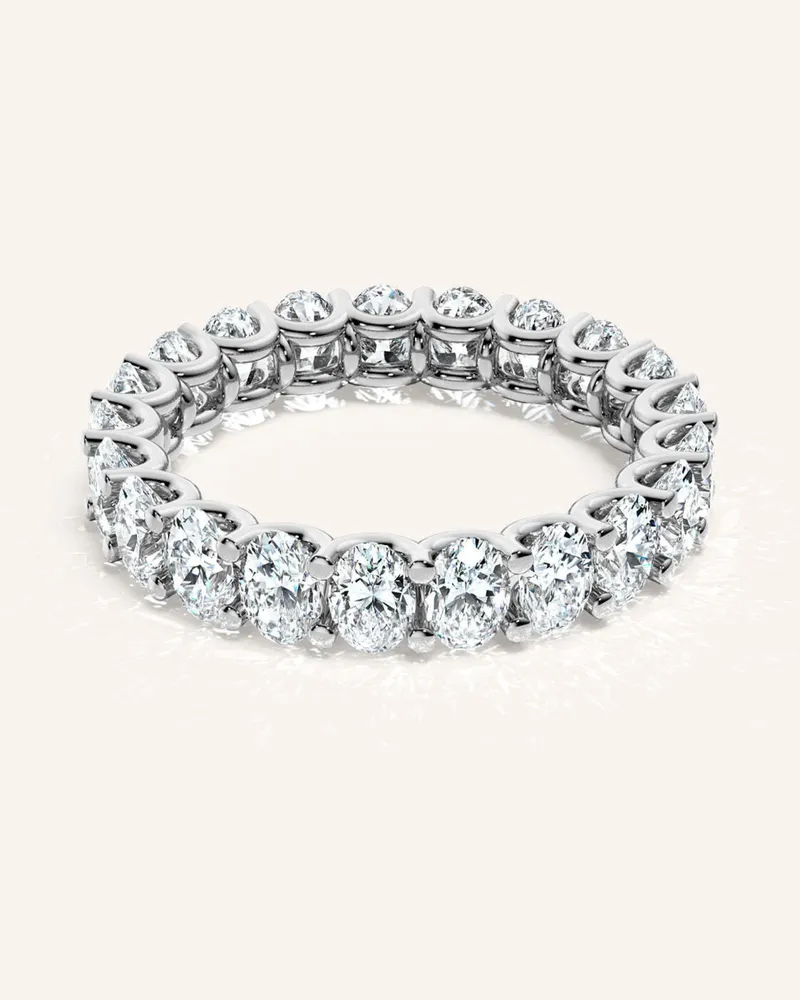 VEYNOU Ring Arden Memory Aus 14 Karat Weißgold Und 3,30ct. Lab-Grown Diamanten silber Weissgold