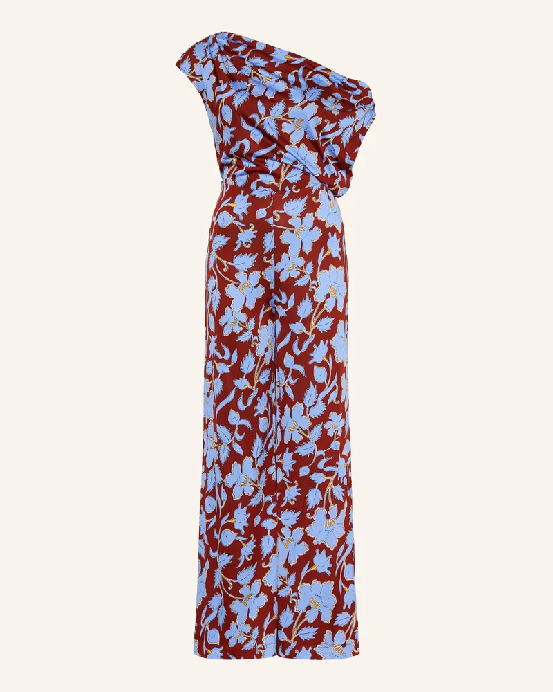 Diane von Furstenberg One-Shoulder-Jumpsuit Wittrock Aus Jersey blau Blau