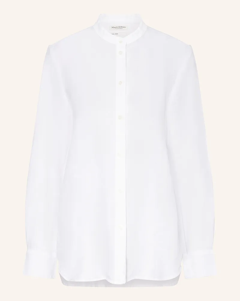 Marc O'Polo Leinenbluse Weiss