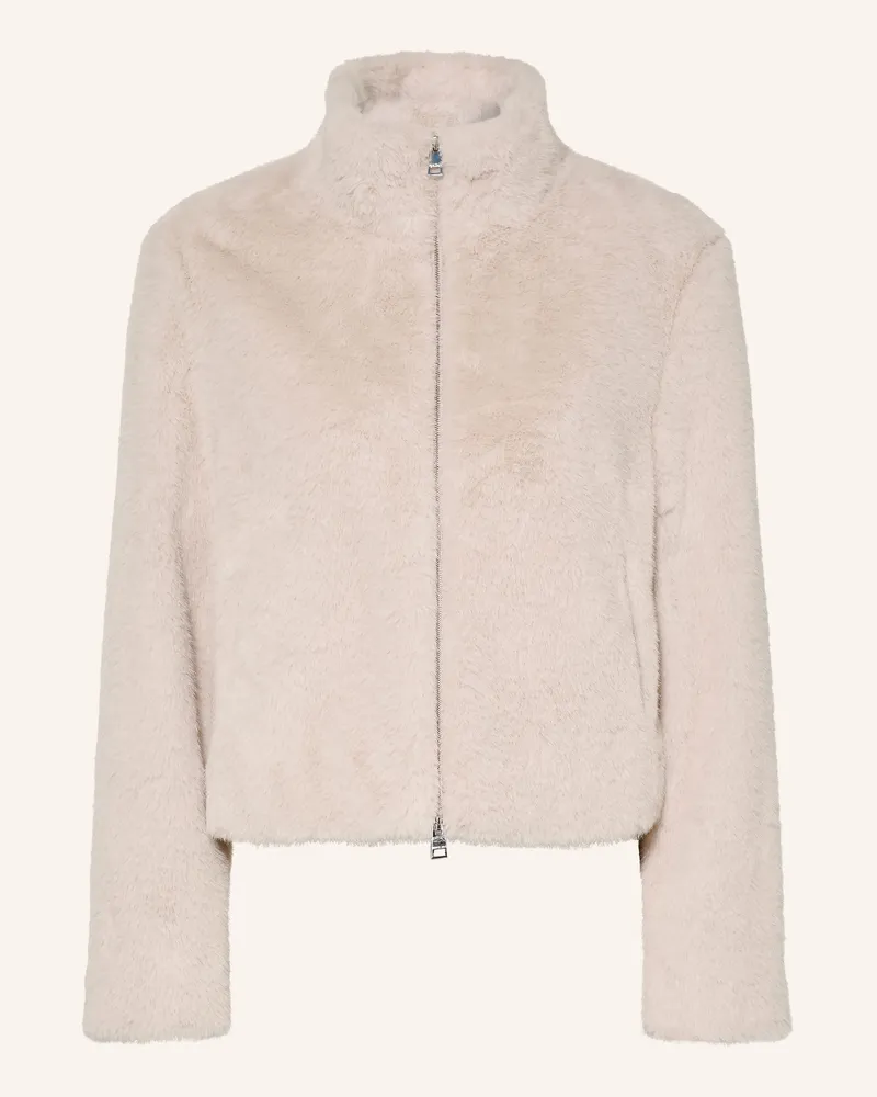 Marc Cain Kunstfell-Jacke beige 646