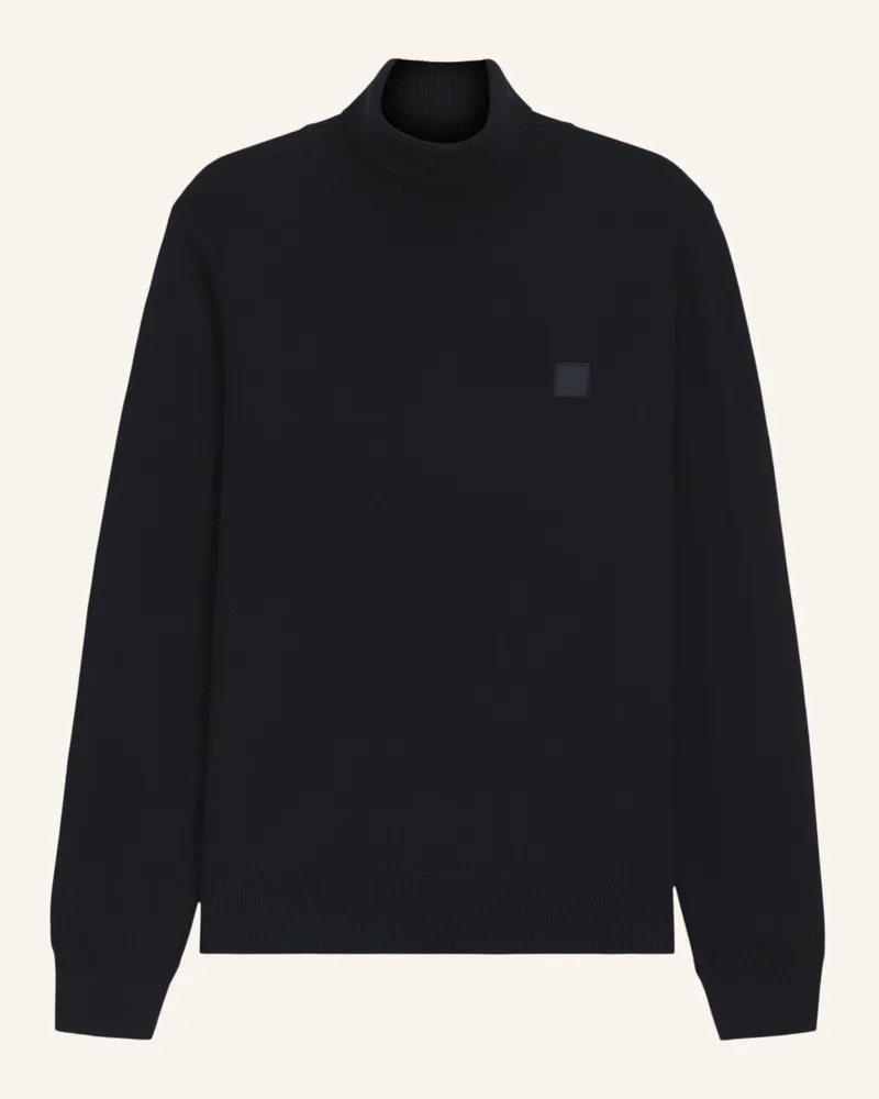 HUGO BOSS Pullover AKIRO_S Regular Fit Dunkelblau