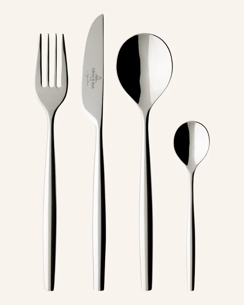 Villeroy & Boch Tafelbesteck 24tlg. Metrochic silber Silber