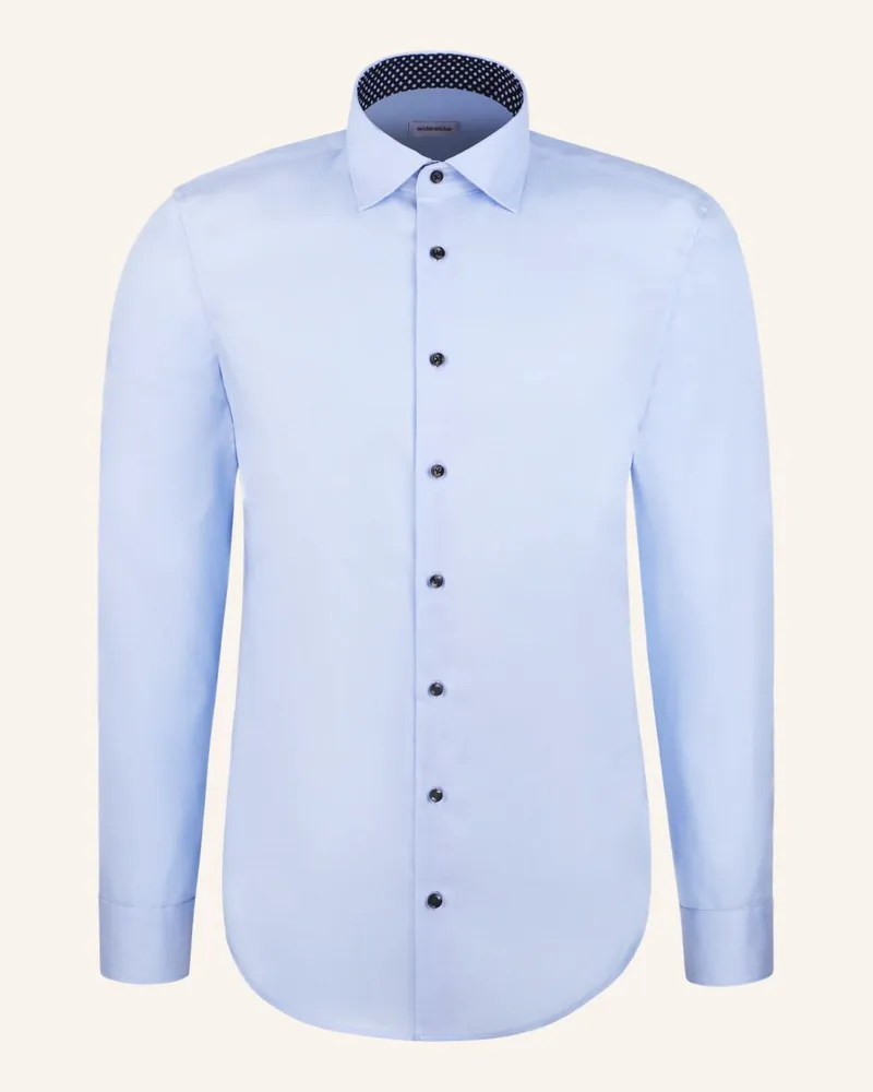 Seidensticker Business Hemd Slim Fit Blau