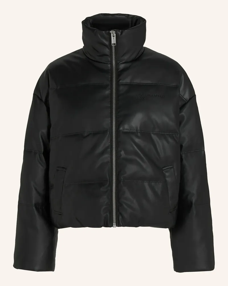 Karl Lagerfeld Jacke schwarz Schwarz
