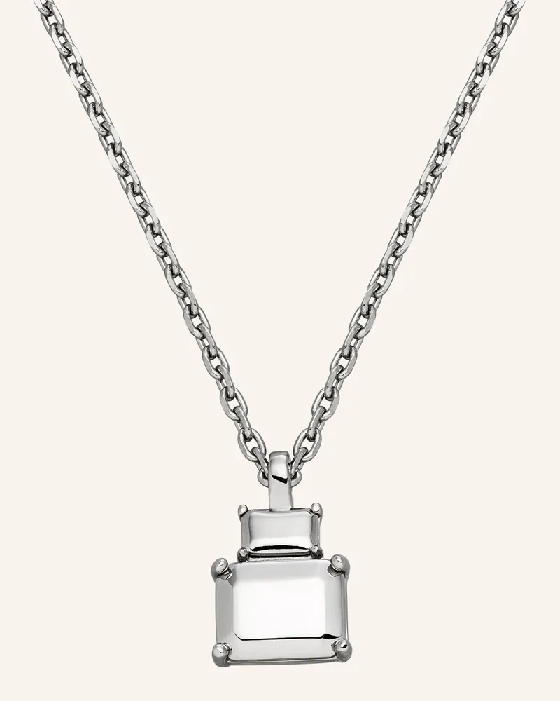 Liebeskind Halskette  Aus  Edelstahl silber Silber