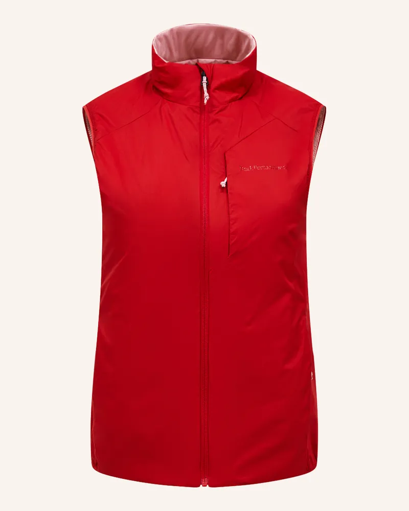 Peak Performance Funktionsweste Fuchsia