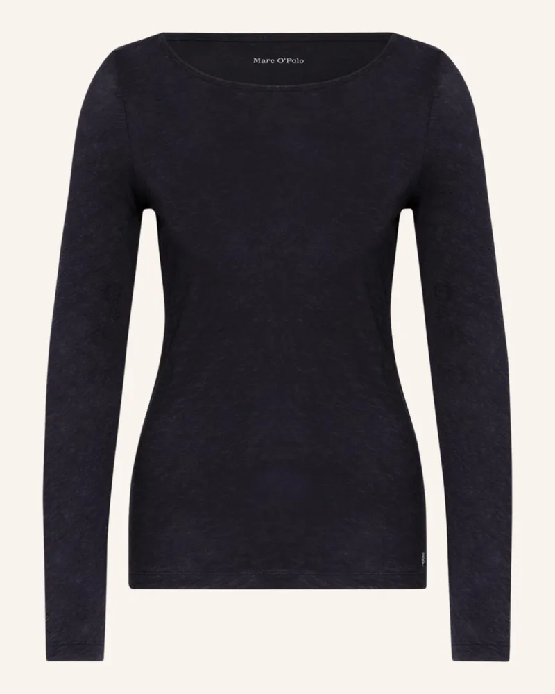 Marc O'Polo Longsleeve blau Dunkelblau