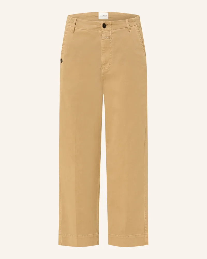 Closed Culotte Rovea beige Camel